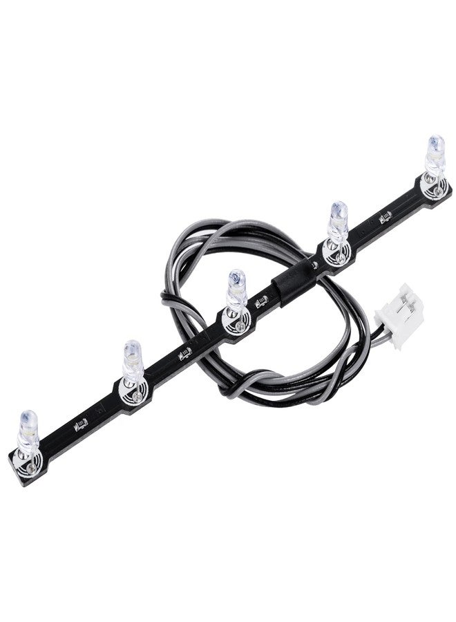 WEFEINO RC LED Light Bar 5LED Roof Lamp Upgrades Parts for 1/14 Tamiya Scania 770S 6×4 56368 8×4 56371 RC Truck Trailer Car - Image 1